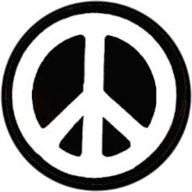 Button – Peace Sign
